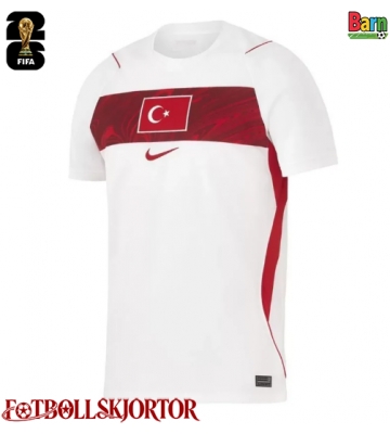Turkiet Borta Kläder Barn VM 2026 Kortärmad (+ Korta byxor)